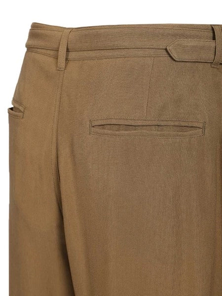 Pantaloni sartoriali con pence
