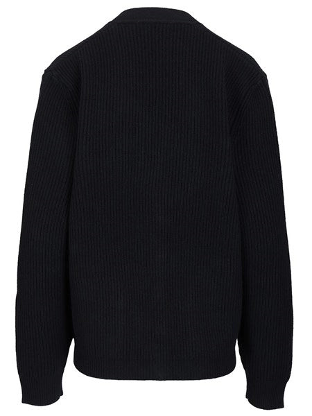 Cardigan con scollo a V
