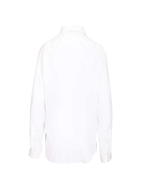 Camicia da smoking in seta