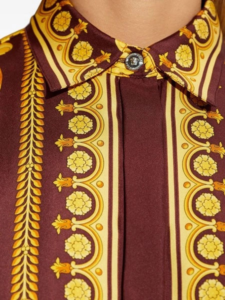 Camicia in twill di seta