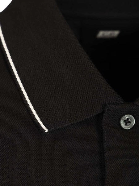 Polo in cotone stretch