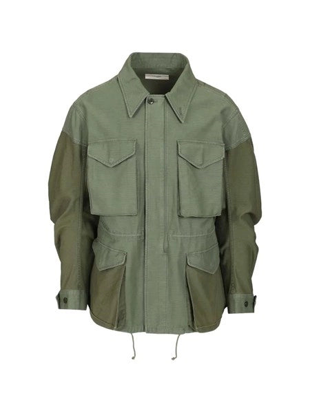 Parka in satin di cotone