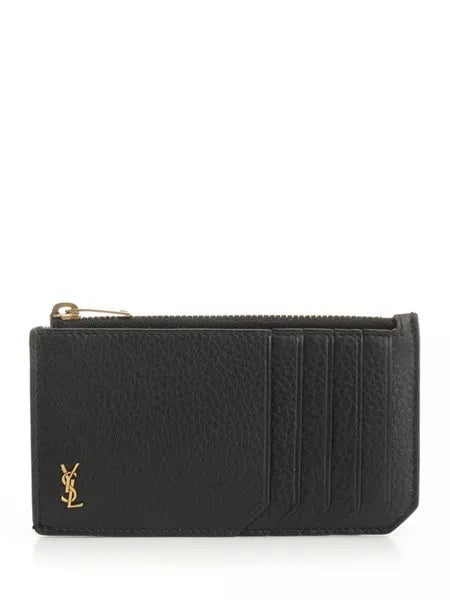 Porta carte con zip "TINY CASSANDRE FRAGMENTS"