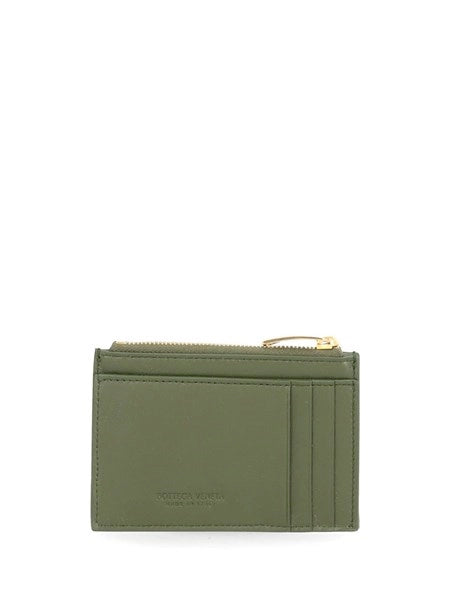 Portacarte Intrecciato con zip