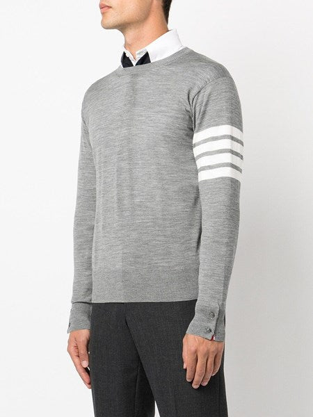 Maglia in lana merino '4-bar'