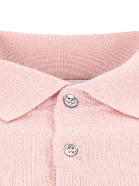 Polo in seta e cashmere