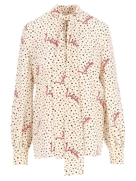 Camicia In Crepe De Chine Bollicine Plus depois