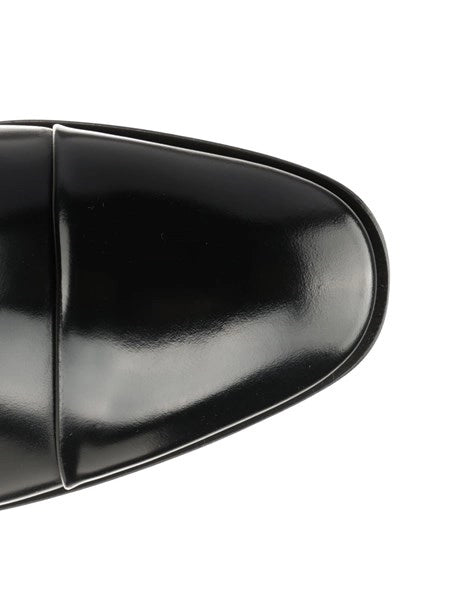 Oxford con toe cap