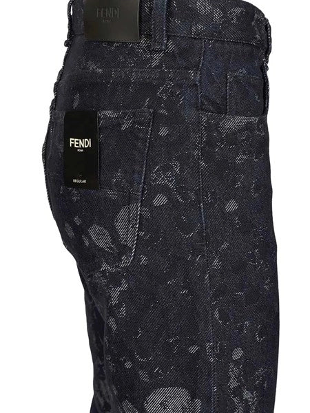 Jeans jacquard