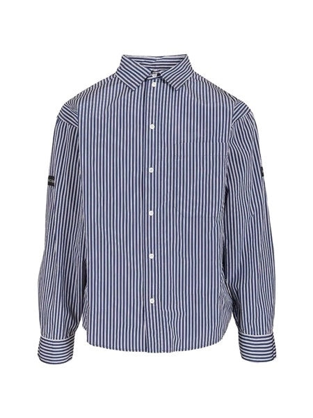 Camicia a righe oversized