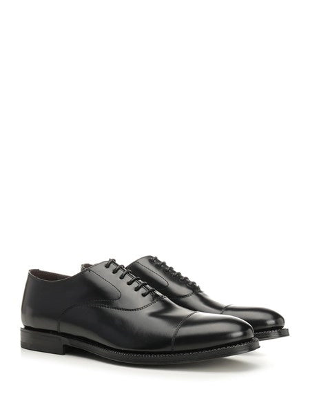 Scarpa Oxford in pelle spazzolata