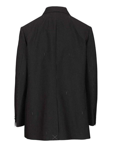 Blazer in lana gessata