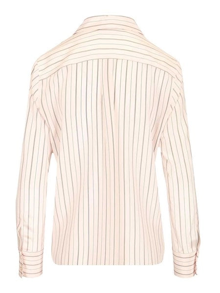 Camicia in crêpe de Chine