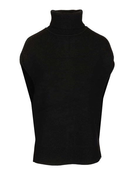 Mantella a doppia maglia nera