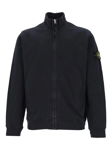 Track jacket in felpa