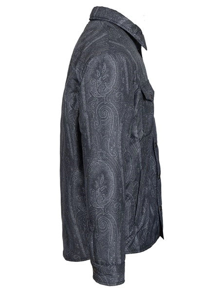 Overshirt decorazione Paisely
