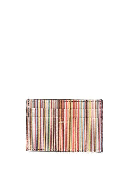 Portacarte "Signature Stripe"