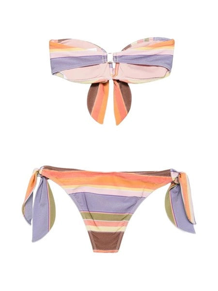 Bikini con sciarpa annodata Solstice