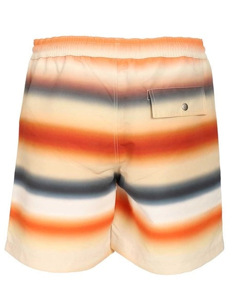 Short da bagno in tessuto tecnico