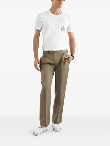 Pantalone in gabardine stretch