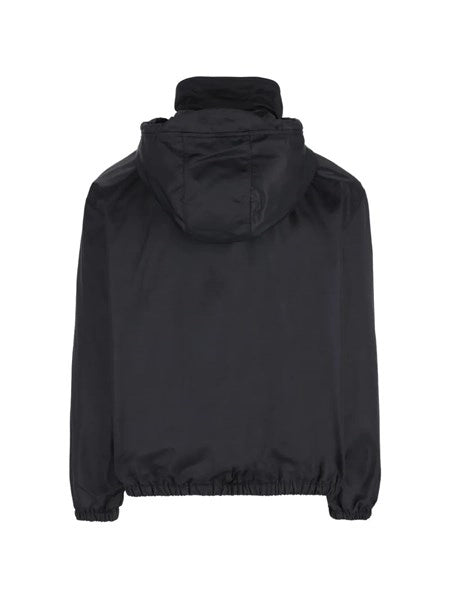 Giacca a vento in twill di nylon