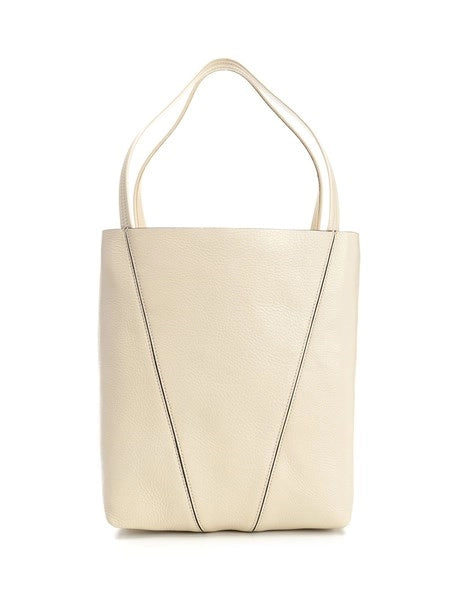 Borsa tote Chloé Spin grande in pelle martellata