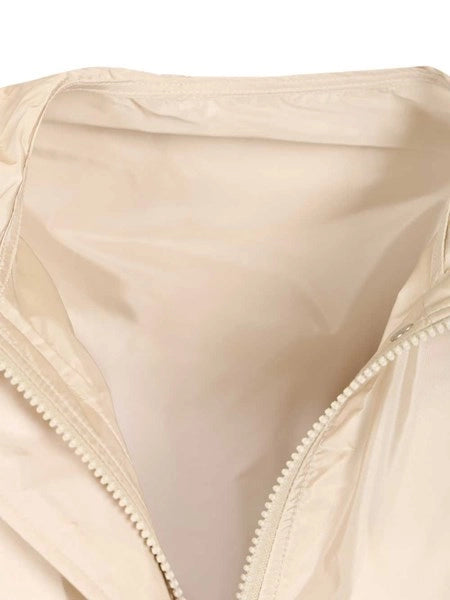 Giacca Impermeabile con Cappuccio e Ruches Weteau