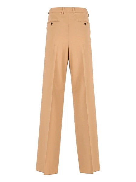 Pantaloni Jazz in gabardine di lana stretch