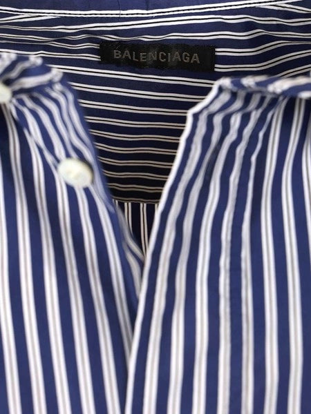 Camicia a righe oversized