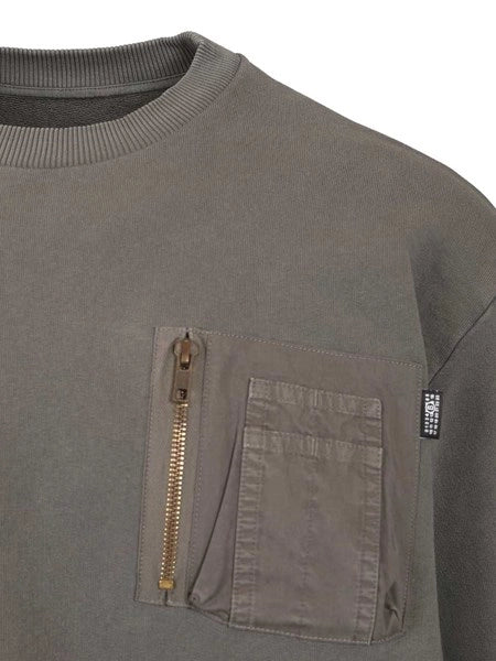 Felpa con utility pocket