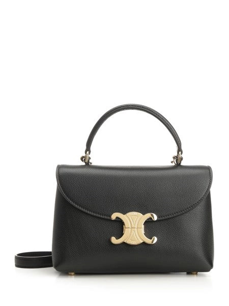 Borsa Nino Teen in pelle granata