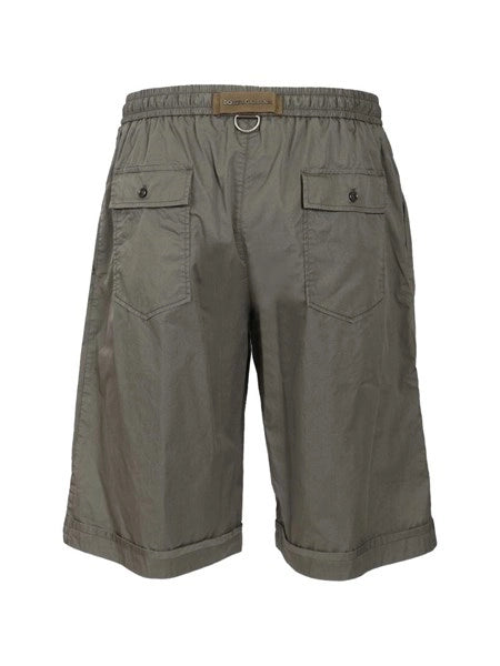 Shorts in tela di cotone