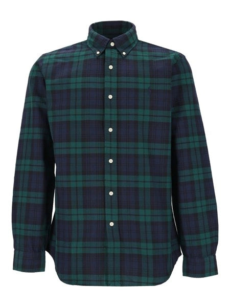 Camicia Oxford tattersall Custom-Fit