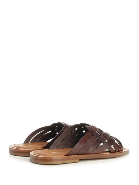 Sandali in pelle