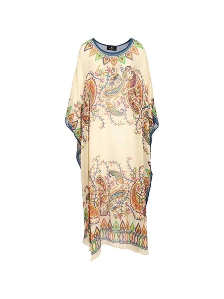 Caftano stampa paisley