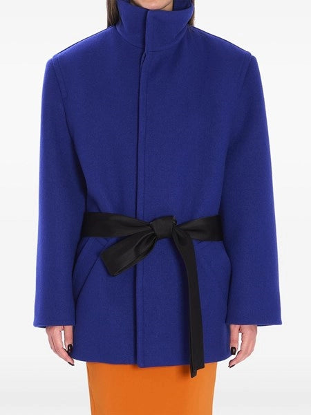 Cappotto corto con  cintura