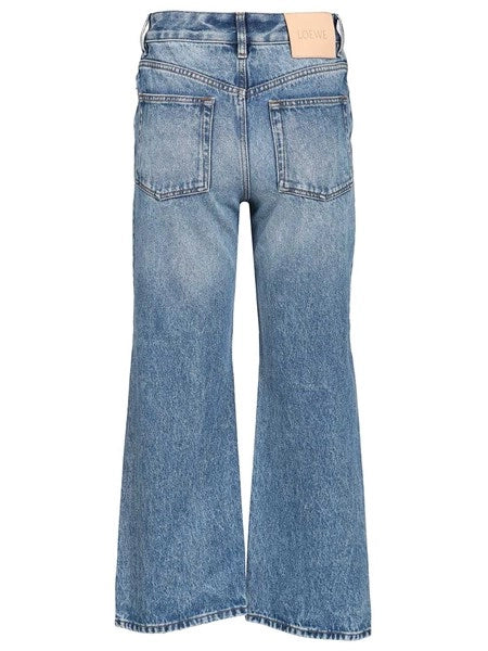 Pantaloni con spacco