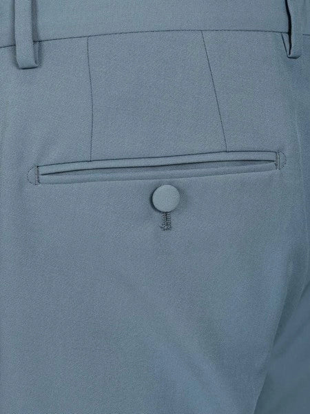 Pantaloni in popeline di lana