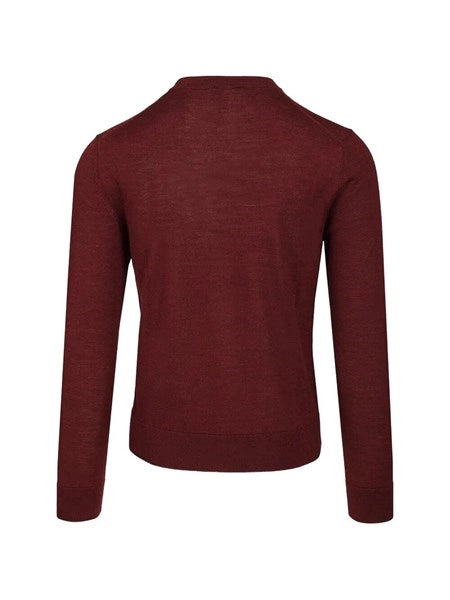 Maglione in lana e seta