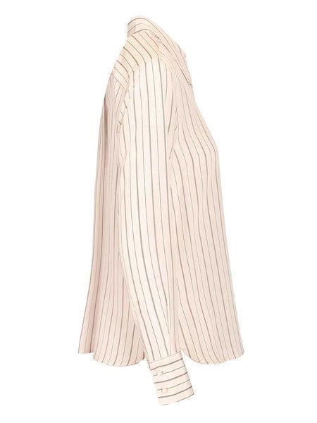 Camicia in crêpe de Chine