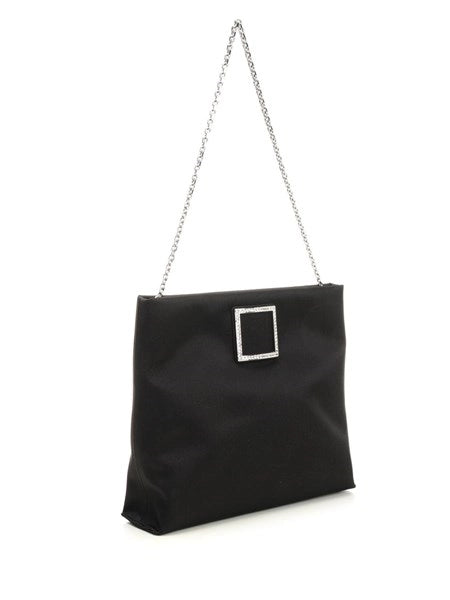 Borsa Trompette in satin