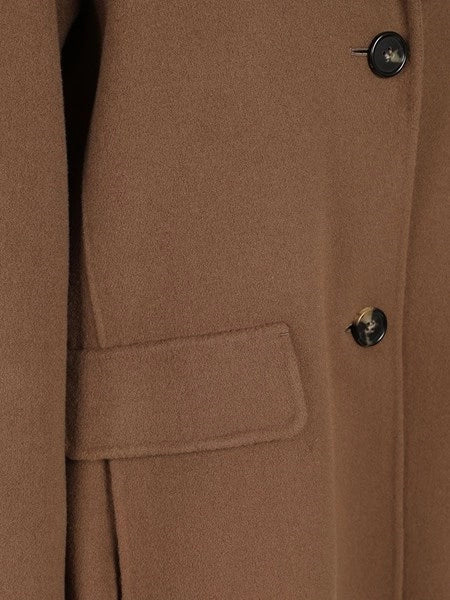 Giacca monopetto in lana double