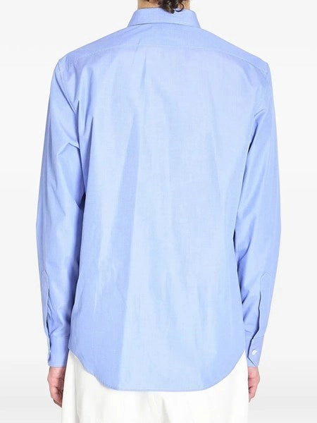 Camicia classica in popeline di cotone