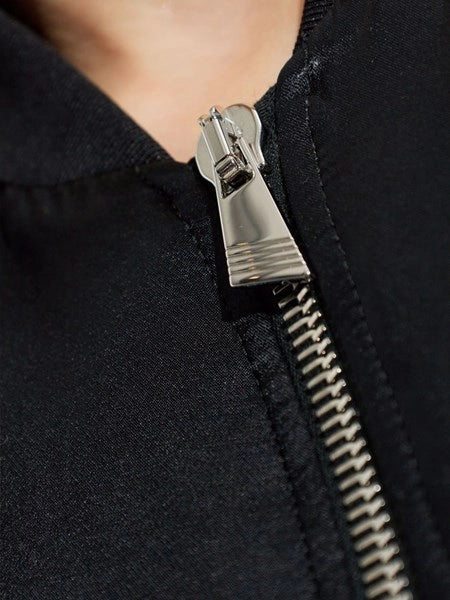 Bomber in satin