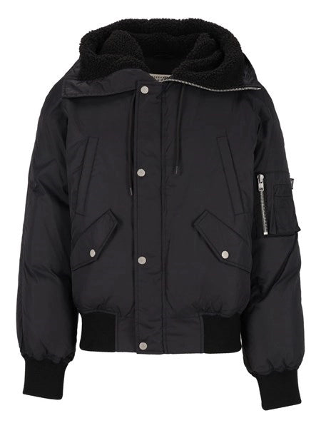 Giacca bomber con cappuccio