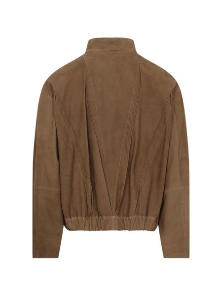 Giacca in suede