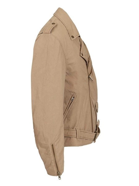 Giacca biker in cotone