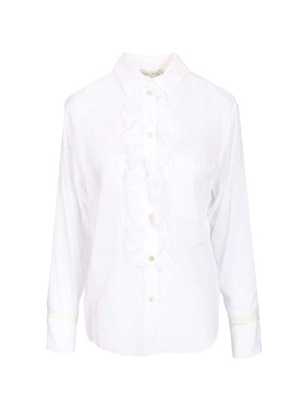 Camicia con rouches