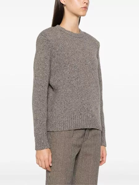 MEDIUM WEIGHT WOOL TAILORED SWEATER
