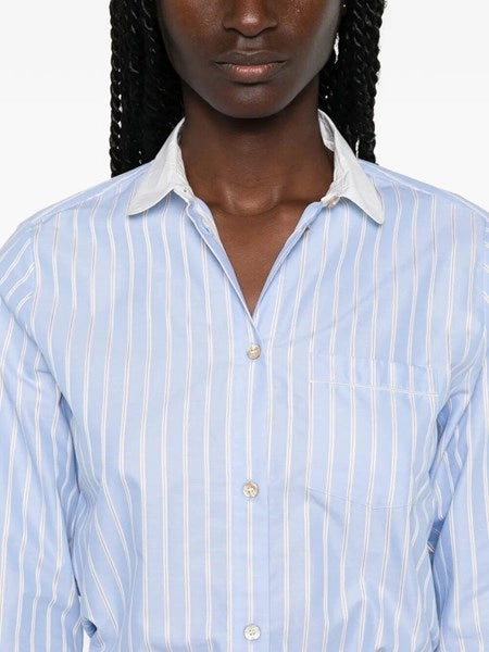 camicia regular collo francese